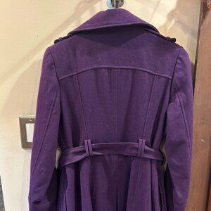 Purple Pea Coat